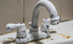 quitar cal grifo baño