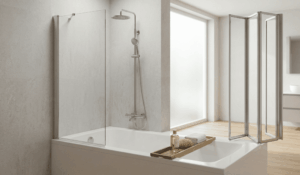 Mampara o biombo para tu bañera